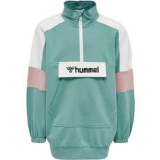 Korkea Kaulus Collegepaidat Hummel Junior Valerie Long Sweatshirt - Turquoise