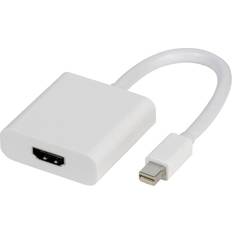 Vivanco DisplayPort Mini-HDMI M-F 0.1m