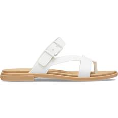 Crocs Bruna Sandaler Crocs Tulum Toe Post - Oyster/Tan