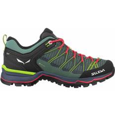 Damen - Grün Trekkingschuhe Salewa Mountain Trainer Lite GTX W - Feld Green/Fluo Coral