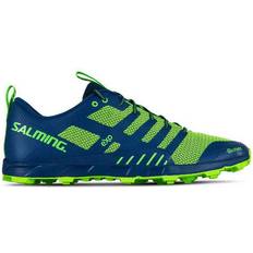 Salming Herre Løbesko Salming Off Trail Competition M - Poseidon Blue/Safety Yellow