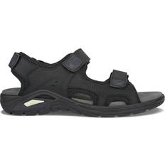 Herren - Textil Sandalen Lowa Urbano M - Black/Black