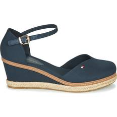 Tommy Hilfiger Basic Closed Toe Mid Wedge Sandals - Blu