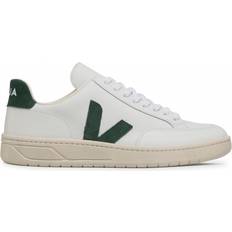 Veja Chaussures Veja V-12 Leather Sneaker Extra White/Cyprus