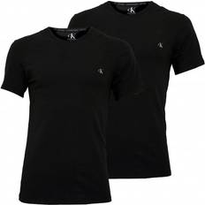 Tops Calvin Klein CK One Crew-Neck Stretch Cotton T-shirt 2-pack - Black