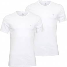 Tops Calvin Klein CK One Crew-Neck Stretch Cotton T-shirt 2-pack - White