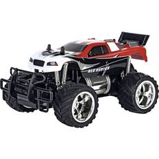 1:18 Voitures RC Carrera RC 370180012 Red Hunter X 1:18 Véhicule RC débutant électrique Monstertruck propulsion arrière