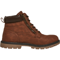 Men - Plastic Boots Urban Classics Basic Boots M - Dark Brown