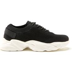 Bianco Sneakers Bianco Biacase Laced Knitted W - Sort/Black4