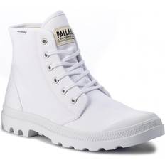 43 - Valkoinen Pitsisaappaat Palladium Pampa Hi Originale Korkeat Tennarit - Valkoinen