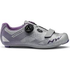 Silver - Women Cycling Shoes Northwave Storm W - Silver