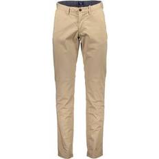 Gant chinos Gant Slim Fit Twill Chinos - Dark Khaki