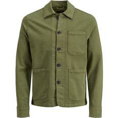 Chaqueta vaquera - Hombre Chaquetas Jack & Jones Akm Olive Olive Night Male Ropa Chaquetas Verde