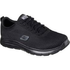 Skechers Work Relaxed Fit Sneakers - Zwart