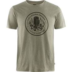 Fjällräven Fikapaus T-shirt - Light Olive/Melange