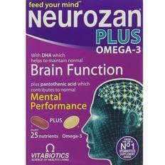 Zink Fatty Acids Vitabiotics Neurozan Plus 56 pcs