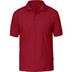 Fjällräven Polo Shirts Fjällräven Crowley Pique Polo Shirt - Deep Red