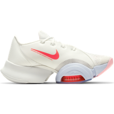 Nike Faux Leather Gym & Training Shoes Nike Air Zoom SuperRep 2 W - Summit White/Football Grey/Arctic Punch/Bright Crimson