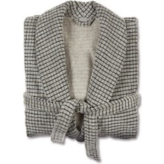 Eden Shawl Collar Robe - Natural/Black