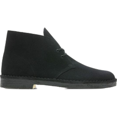 Camoscio Scarponcini Chukka Clarks Desert Boot Suede Men's Black