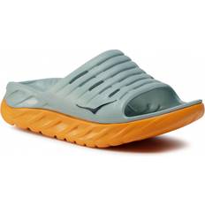 Mujer - Turquesa Sandalias Hoka Ora Recovery Slide 2 - Blue Haze/Bright Marigold