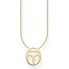 Thomas Sabo Halskæder Thomas Sabo Scarab Symbol Necklace - Gold