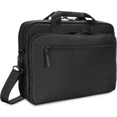 Black - Leather Computer Bags Dell Premier Slim Briefcase 14" - Black