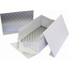 White Photo Props, Party Hats & Sashes PME Rectangular Cake Box