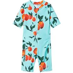 Reima 116 UV-kläder Reima Galapagos UV-Dräkt - Light Turquoise