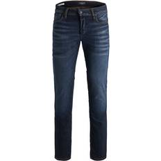 Herren - Slim-fit Jeans Jack & Jones Tim Original JOS 719 Slim/Straight Fit Jeans - Blue/Blue Denim