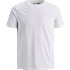 Jack & Jones T-paidat Jack & Jones Organic Basic Tee Ss O-Neck Valkoinen