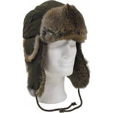 Echtpelz Mützen Max Fuchs Earflaps Fur Medium Winter Hat - Green