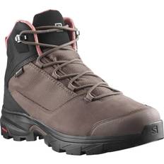 Halpa Salomon Vaelluskengät Salomon Outward GTX W - Peppercorn/Black/Brick Dust