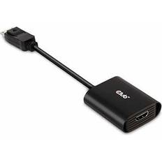 Displayport 2.1 kabel Club 3D Displayport/USB A/USB C-HDMI 1.4 M-F Adapter