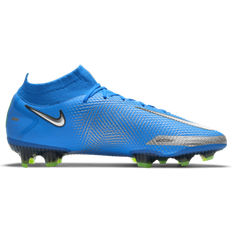 Nike Phantom GT Elite DF FG - Photo Blue Metallic Silver - Men's