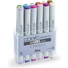 Copic Sketch EX-5 12-pack