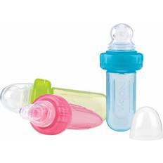 Dispensadores de comida Nuby Comedero de silicona Easy Squeezy comedero 6 m verde