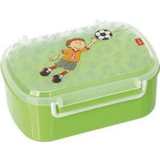 Grün Brotdosen Sigikid Lunch Box for Little Football Fans