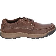 Men - Textile Derby Hush Puppies Tucker Lace Up M - Brown