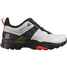 Salomon Hvid Sko Salomon X Ultra 4 GTX M - Lunar Rock/Black/Cherry Tomato