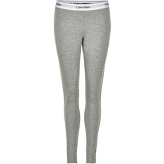 Calvin Klein Femme Collants Calvin Klein Modern Cotton Leggings - Grey Heather