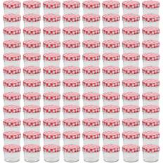 vidaXL Jam Kitchen Container 96pcs 0.11L