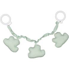 Geggamoja Stroller Toy Cloud Mint/White