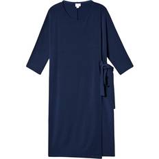 Boob Wonton Dress - Navy