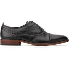 Men Low Shoes Base London Cast Lace Up Brogue - Black