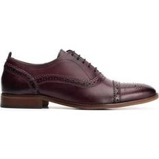Cast Lace Up Brogue - Dark Red