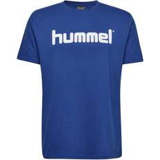 Hummel Go Kids Cotton Logo T-shirt - True Blue (203514-7045)