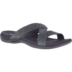 Nubuck Slides Merrell District Kanoya - Black