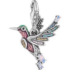 Thomas Sabo Hummingbird Charm - Silver/Multicolour