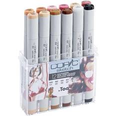 Copic Alkoholbaserad Markers Copic Sketch Skin Tone Colours 12-pack